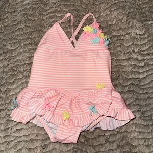Baby girls one piece swimsuit